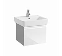 LAUFEN Pro un H4830240954631 -vasque H4830240954631 47x39x45cm, 2000 tiroir / tiroir intérieur, blanc