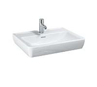 LAUFEN Pro un lavabo H8189520181041 débordement, 2000 trou du robinet, bahama beige, 60x48cm, peut être construit sous