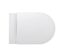 LAUFEN Pro WC-Set, WC suspendu y compris siège WC avec couvercle, fixation ouverte, 6/3 Betteres, H8669510000001