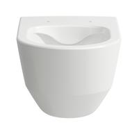 LAUFEN PRO WC suspendu à rinçage profond, sans rebord, fixation ouverte, 360x530mm, H8209644000001, Couleur: Blanc avec LCC