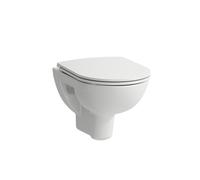 LAUFEN Pro WC suspendu, rinçage profond, sans rebord, 490x360x350mm, H8219524000001, Couleur: Blanc avec LCC