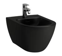 LAUFEN PRO X Bidet mural, 1 trou pour robinet, raccordement extérieur, 360x540x285mm, H8308607163041, Couleur: Noir mat