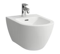 LAUFEN PRO X Bidet mural, 1 trou pour robinet, raccordement extérieur, 360x540x285mm, H8308607573041, Couleur: Blanc mat