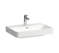 LAUFEN PRO X Vasque à poser, 1 trou pour robinet, sans trop-plein, 650x465mm, H8168640001561, Couleur: Blanc