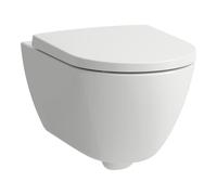 LAUFEN PRO X WC suspendu Advanced, Silent Flush, chasse d'eau basse, sans rebord, 360x520x345mm, H8208604000001, Couleur: Blanc avec LCC