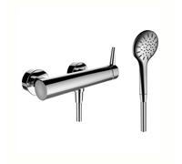 Pure mitigeur de douche mural avec garniture de douche chromé - LAUFEN HF901750100600