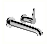 Pure mitigeur de lavabo encastré pour simibox 2-point bec fixe180mm chromé - LAUFEN HF901722100000