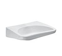LAUFEN REHAB lavabo, sans obstacle, sans trou pour robinet, sans trop-plein, 660x550mm, H8106030000001