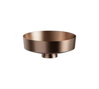 Vasque Laufen RIVO H512RO41531121 400 x 400 x 147 mm, sans trou de robinetterie, sans trop-plein, coloris : cuivre brossé