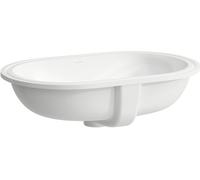 Laufen Savoy lavabo 51x31 cm ovale sous plan blanc brillant H8189460001551