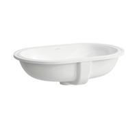 Laufen Savoy lavabo 51x31 cm ovale sous plan blanc brillant H8189460001091