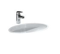Laufen Savoy - Vasque à encastrer, 55x42 cm, sans trop-plein, blanc H8131920001551
