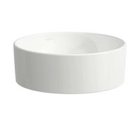 Savoy vasque à poser ronde blanc 380x380x130 mm - LAUFEN H8129410001121
