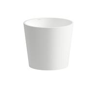LAUFEN SCOPIO lavabo, avec fixation murale, rond, sans trou pour robinet, sans trop-plein, 400x425x350mm, H510CO47571121, Couleur: Blanc mat