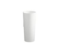 LAUFEN SCOPIO lavabos, au sol, avec fixation murale, rond, 1 trou pour robinet, sans trop-plein, 400x500x900mm, H511CO47571111, Couleur: Blanc mat