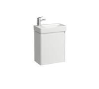 LAUFEN Set complet 480, lave-mains Pro S, 1 trou de robinetterie à gauche, avec trop-plein, incl. meuble sous-lavabo BASE 2.0, 1 porte à gauche, 480x280x680mm, H8659659991041, Couleur: multicolore