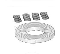 LAUFEN Set dinsonorisation pour receveurs de douche à partir de 120cm, H2989890000001