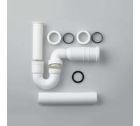 Laufen - Siphon avec raccord flexible DN40 H8949750000001