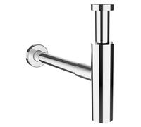 LAUFEN Siphon, DN32, chromé, avec tube découlement rallongé, H8939470000001
