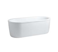 Laufen Solutions - Baignoire avec support, 180x80 cm, blanc H2245120000001