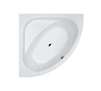 Laufen Solutions - Baignoire d'angle avec support, 140x140 cm, blanc H2425010000001