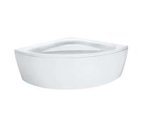 Laufen Solutions - Baignoire d'angle avec support, 140x140 cm, blanc H2425070000001