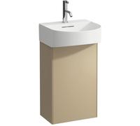 Laufen Meuble sous-lavabo Sonar H4054810340401 1 porte charnière gauche 38,5x60x24 cm Or
