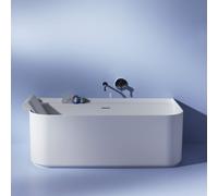 LAUFEN SONAR Baignoire semi-îlot, avec tablier, H2203470000001,