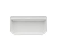 LAUFEN Sonar Baignoire, version à poser, 1600x815x535mm, 2 tiroirs arrière, blanc, H2203470000361, Exécution: avec trous de perçage pour robinetterie de baignoire