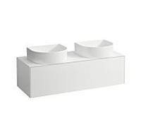 Meuble 1 tiroir sonar 120 blan - LAUFEN H4054240341701