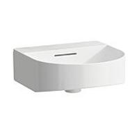 LAUFEN Sonar lave- H8163417571091 poser H8163417571091 41x42cm, dessous rectifié, mural, avec trop-plein, sans trou pour robinet, blanc mat