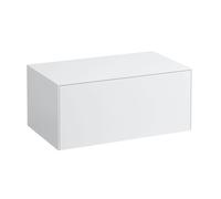 Sonar meuble sans découpe 775 mm avec un tiroir blanc mat 775x455x340 mm - LAUFEN H4054100341701