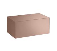 Sonar meuble sans découpe 775 mm avec un tiroir cuivre (laqué) 775x455x340 mm - LAUFEN H4054100340411