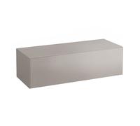 Sonar meuble sans découpe 1175 mm avec un tiroir titane (laqué) 1175x455x340 mm - LAUFEN H4054200340421
