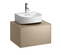 Laufen Tiroir sondeur Sonar H4054310340401 – 1 tiroir pour lave-mains H816341, découpe centrale, or