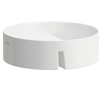 LAUFEN SONAR tablette, pour baignoire, D= 270 mm, Marbond, blanc, H2933400000001