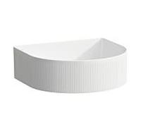 Laufen Lavabo Sonar 41x36 cm – sans trop-plein, sans trou pour robinet, blanc H8123434001121