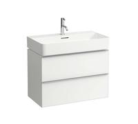 Space Meuble 80 A/2 Tir Blanc Mat - LAUFEN H4101821601001