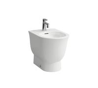 LAUFEN The New Classic Bidet à poser, 1 trou pour robinet, avec trop-plein, H8328514003021, Couleur: Blanc avec LCC