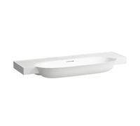 LAUFEN - Lavabo mural The New Classic H8138587571091 - 120x48 cm, sans trou, trop-plein, blanc mat
