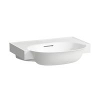 LAUFEN The New Classic lavabo, encastré, avec trop-plein, sans trou pour robinet, 600x480mm, H8138537571091, Couleur: blanc mat