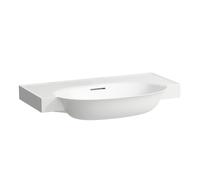 LAUFEN Le nouveau lavabo classique H8138554001091 sous, avec trop-plein, sans trou pour robinet, LCC