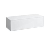 The new classic meuble sans découpe avec un tiroir blanc brillant 1175x455x350mm - LAUFEN H4060250856311