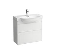 LAUFEN The New Classic Meuble sous-lavabo, 2 tiroirs, 775x315x675mm, H4060420856281, Couleur: Chêne noirci
