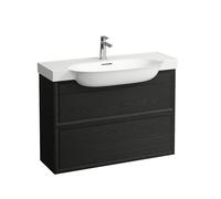 LAUFEN The New Classic Meuble sous-lavabo, 2 tiroirs, 975x315x675mm, H4060920856281, Couleur: Chêne noirci