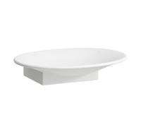 LAUFEN The New Classic porte-savon, céramique saphir, H8738560000001, Couleur: Blanc