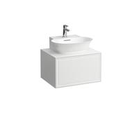 Laufen Meuble sous-vasque The New Classic, 1 tiroir, pour lave-mains, 575×455×345 mm, Neige