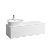 LAUFEN The New Classic Sideboard, découpe à gauche, 1175x455x345mm, 1 tiroir, pour lave-mains à poser H816852, H4060850856311