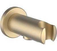 Laufen Twin raccord coudé avec support doré HF504778462000