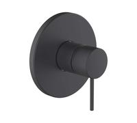 Laufen Twinplus Slim - Mitigeur de douche encastré, noir mat HF505478428000